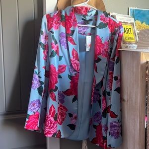 Silky beautiful blazer. Brand new with tags